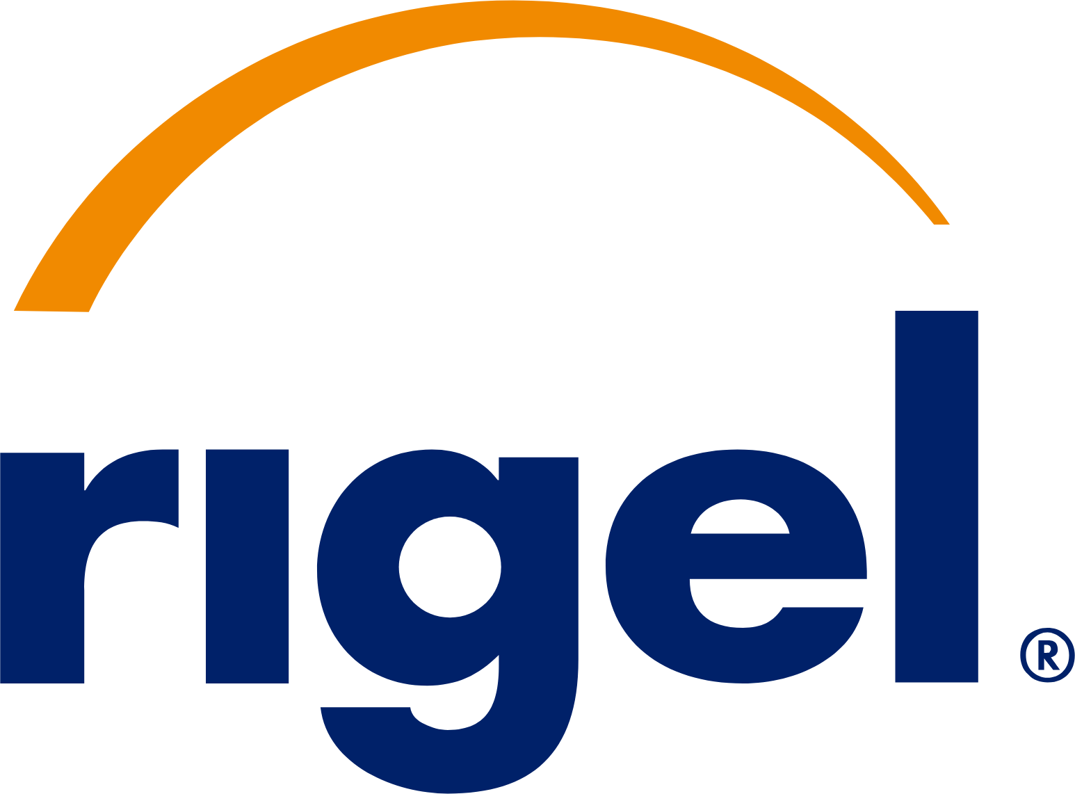Rigel Pharmaceuticals logo (PNG transparent)