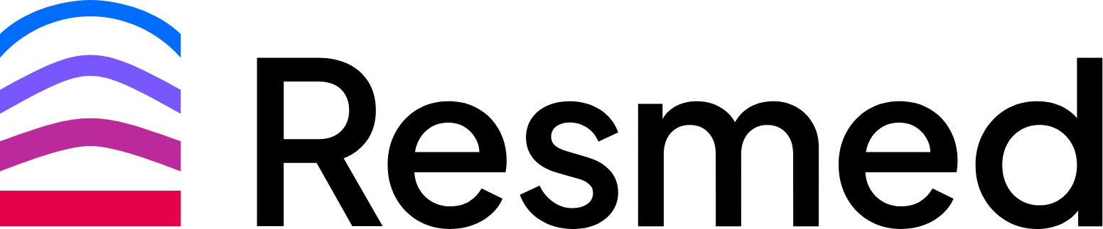ResMed logo large (transparent PNG)