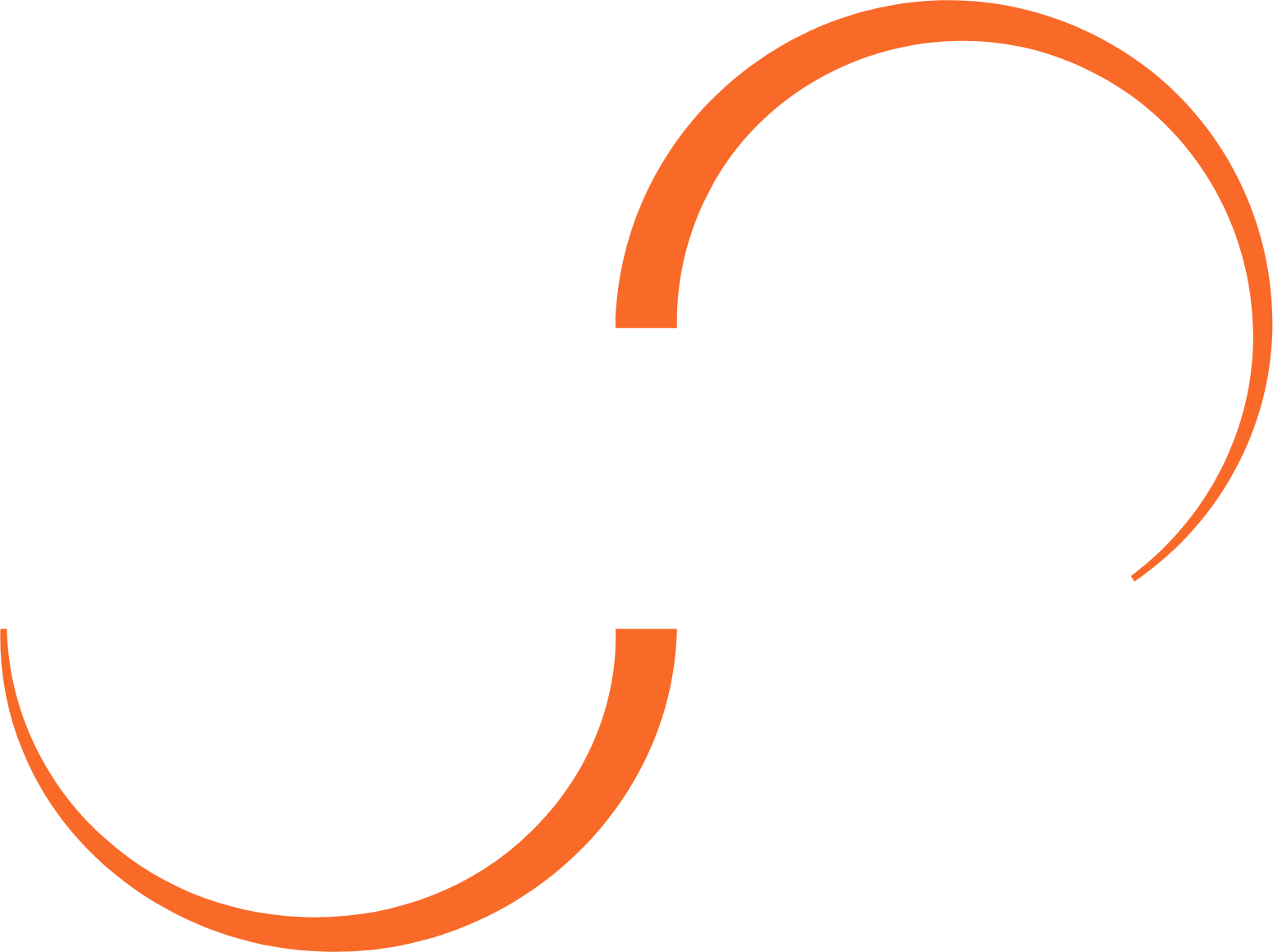 Rein Therapeutics logo pour fonds sombres (PNG transparent)