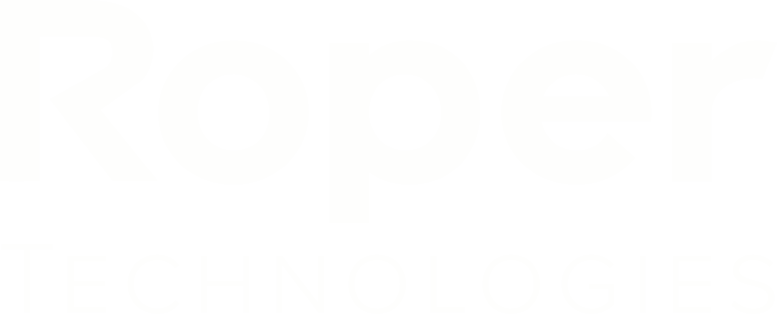 Roper Technologies logo fulle size on a dark background (transparent PNG)
