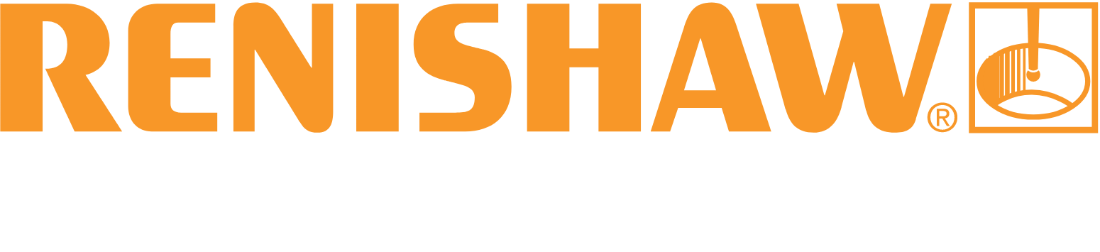 Renishaw logo grand pour les fonds sombres (PNG transparent)
