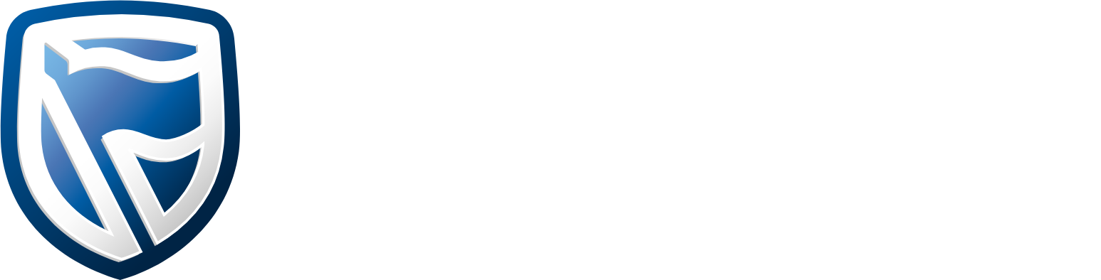 Standard Bank Group logo fulle size on a dark background (transparent PNG)