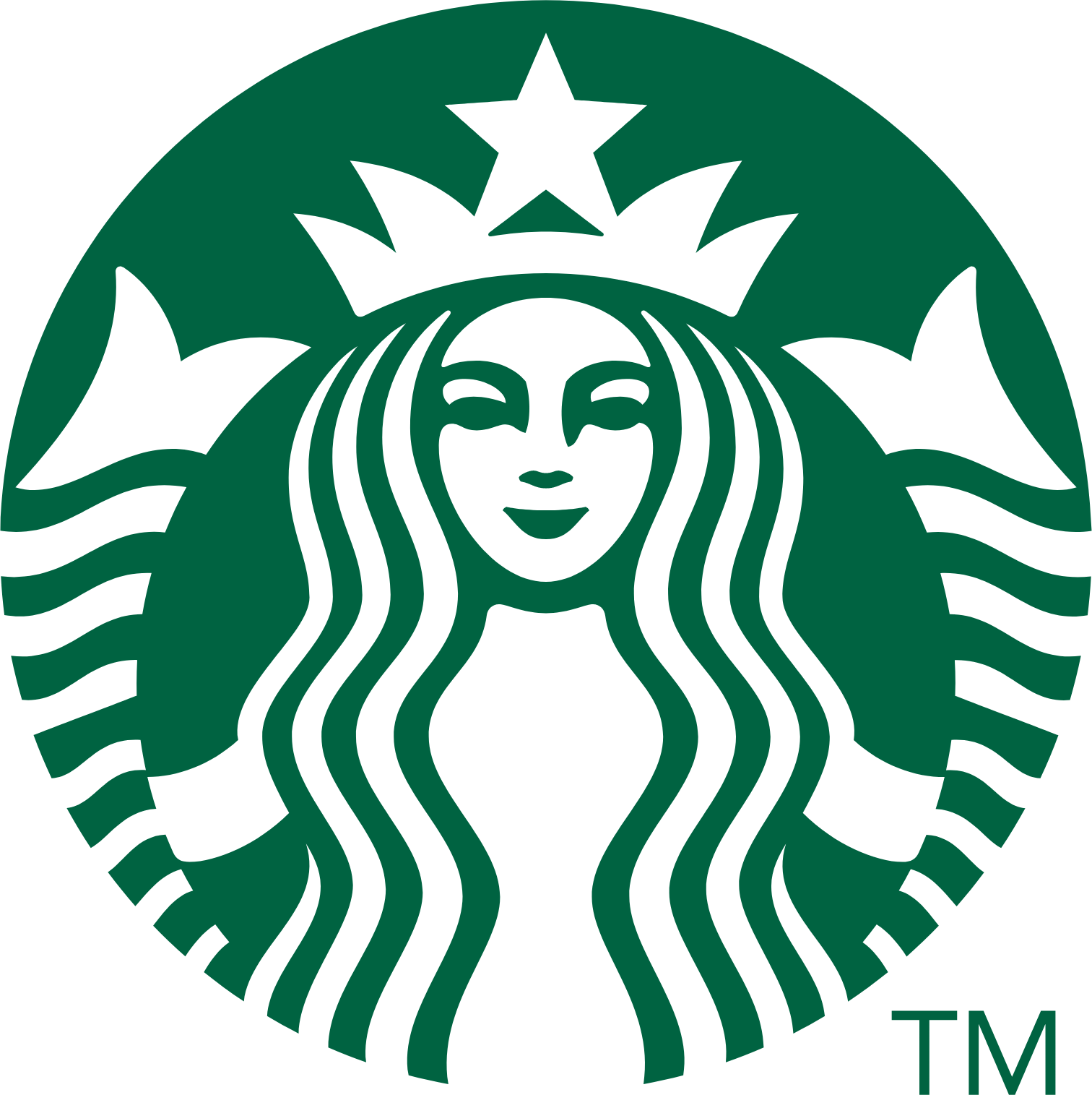 Starbucks logo large (transparent PNG)