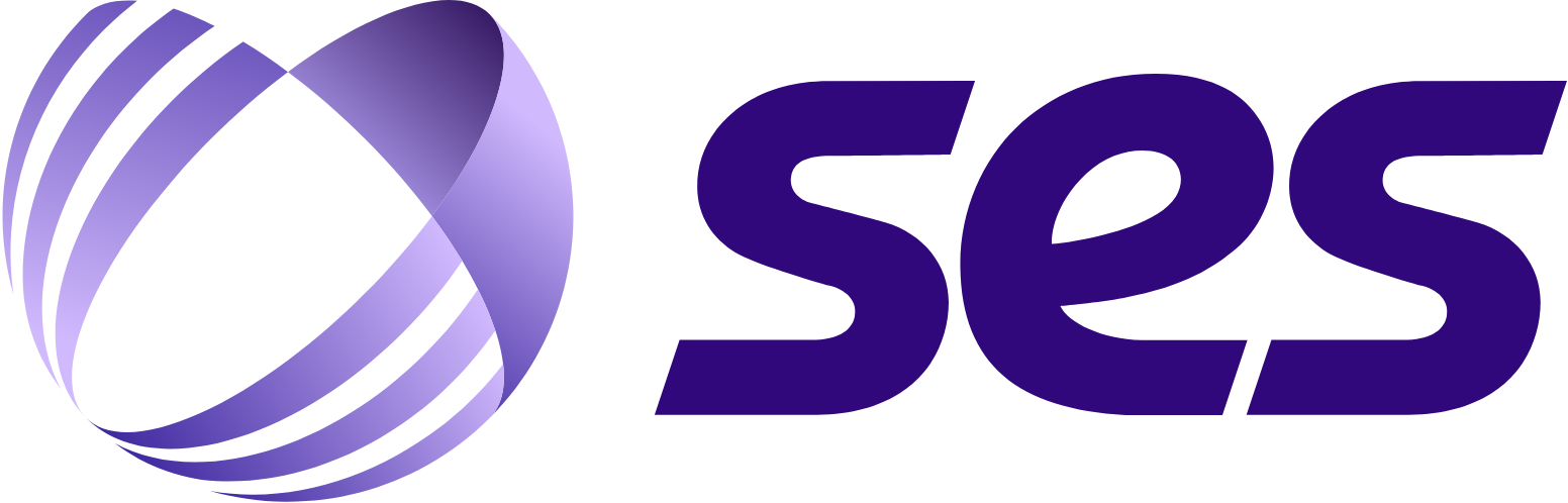 SES S.A. logo large (transparent PNG)