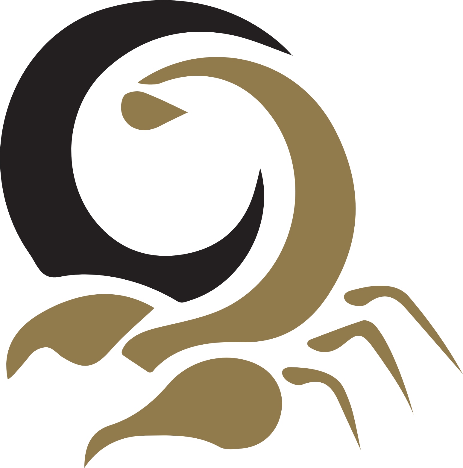 Scorpio Gold logo (transparent PNG)