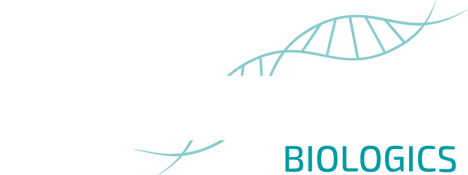 GenSight Biologics Logo groß für dunkle Hintergründe (transparentes PNG)