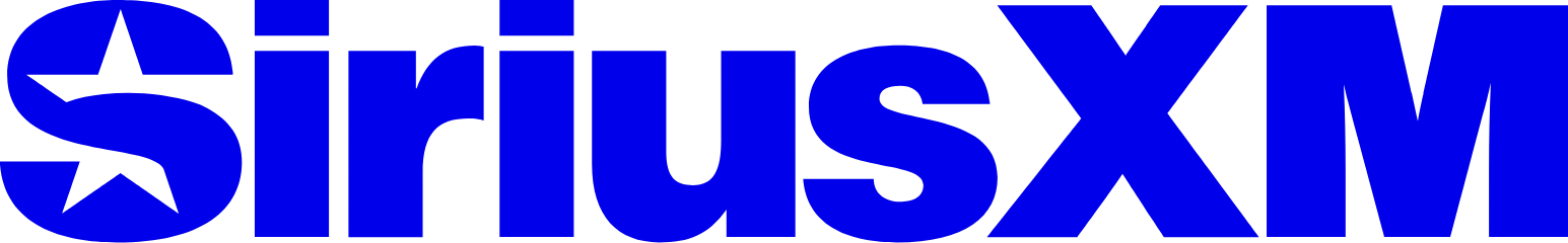 Sirius XM logo large (transparent PNG)