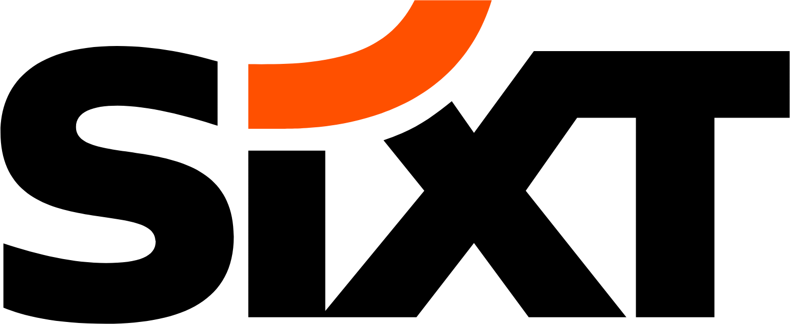 Sixt logo (PNG transparent)