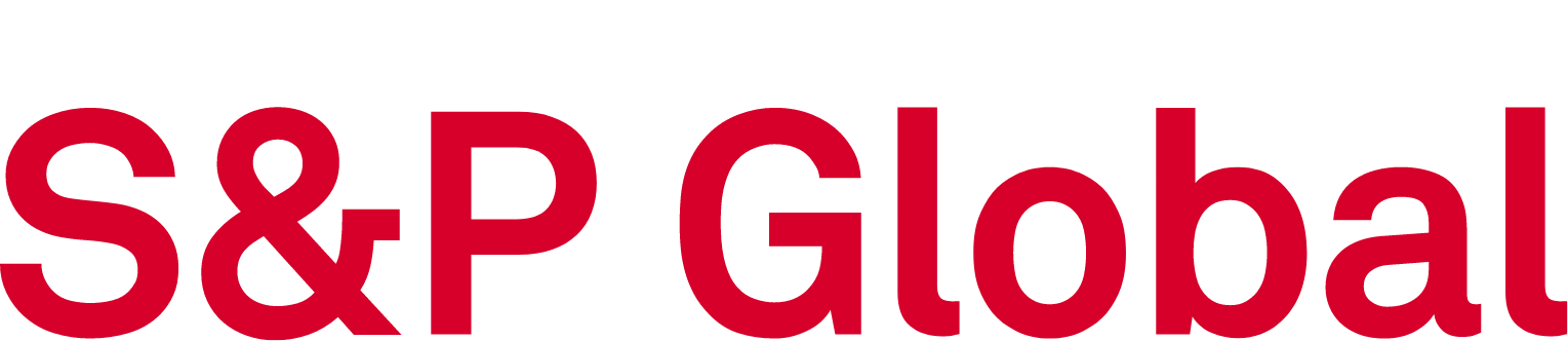 S&P Global Logo groß für dunkle Hintergründe (transparentes PNG)