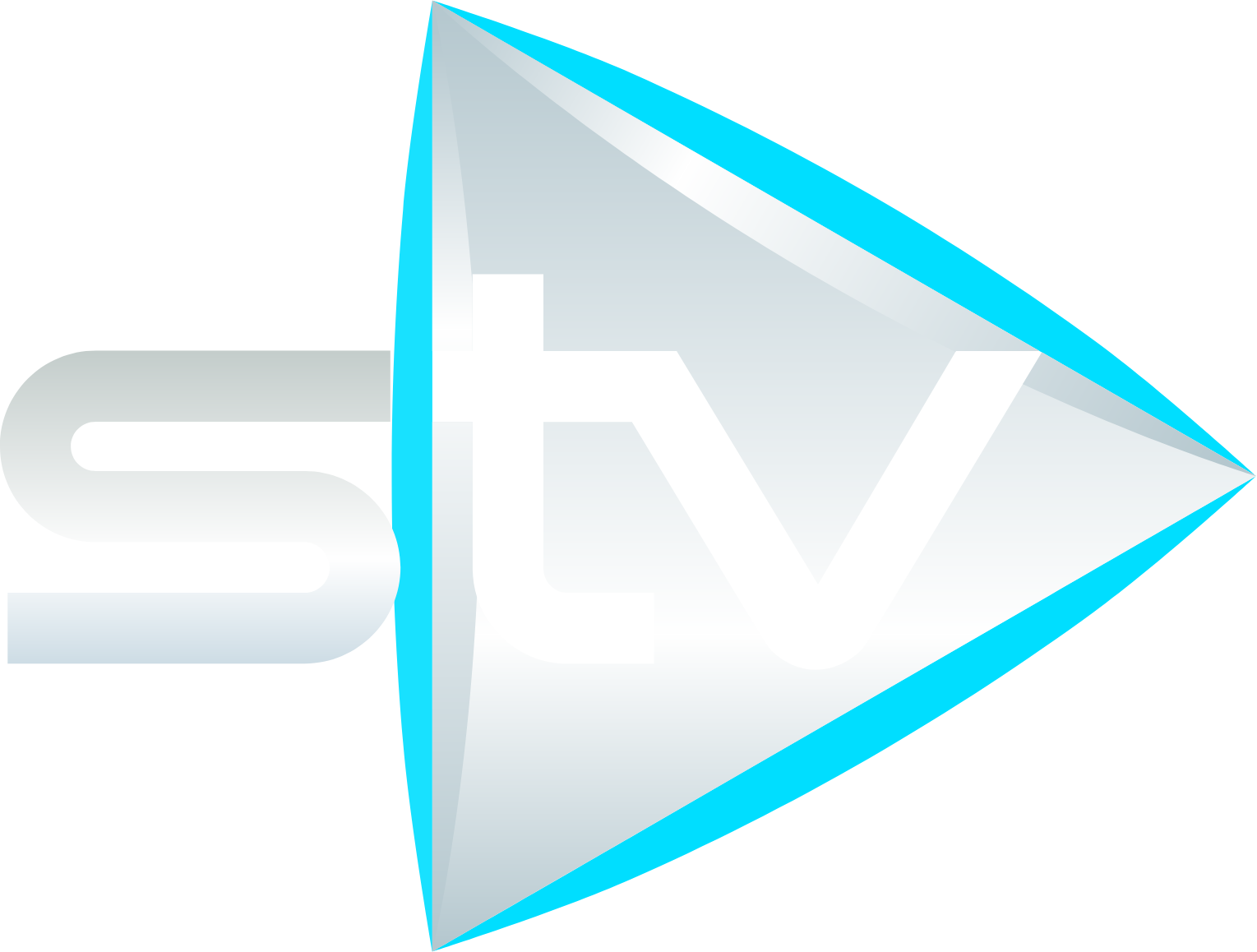 STV Group plc logo on a dark background (transparent PNG)
