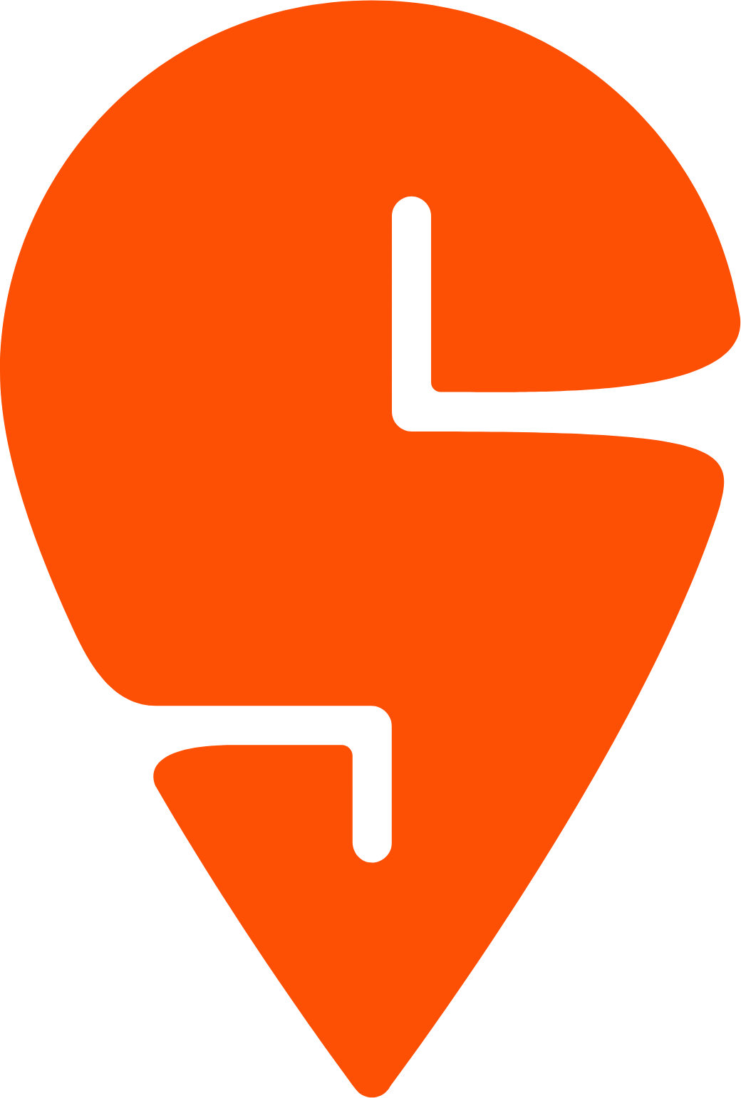 Swiggy logo (transparent PNG)