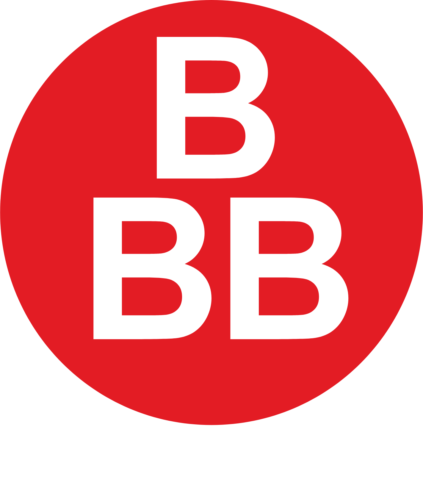 BBB Foods logo fulle size on a dark background (transparent PNG)