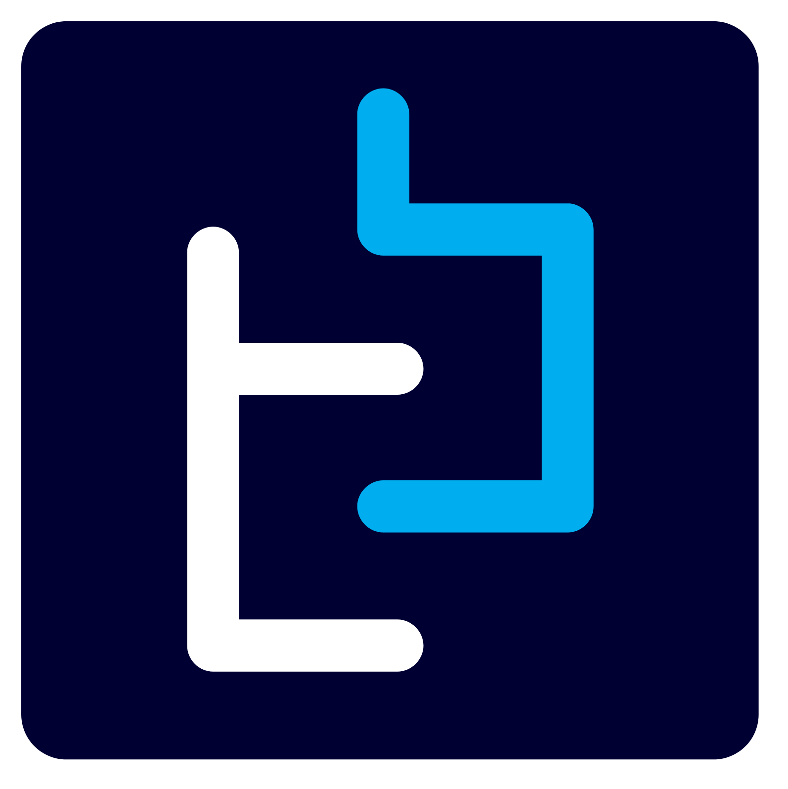 TrueBlue logo on a dark background (transparent PNG)