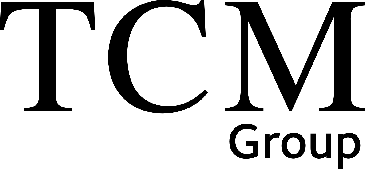 TCM Group A/S logo large (transparent PNG)