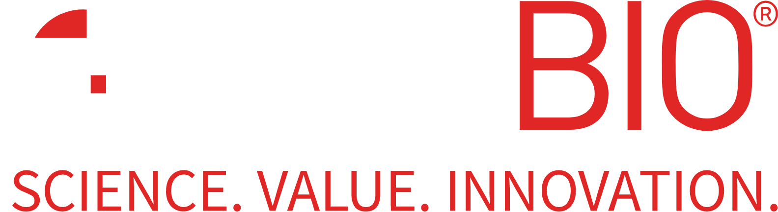 TELA Bio logo fulle size on a dark background (transparent PNG)