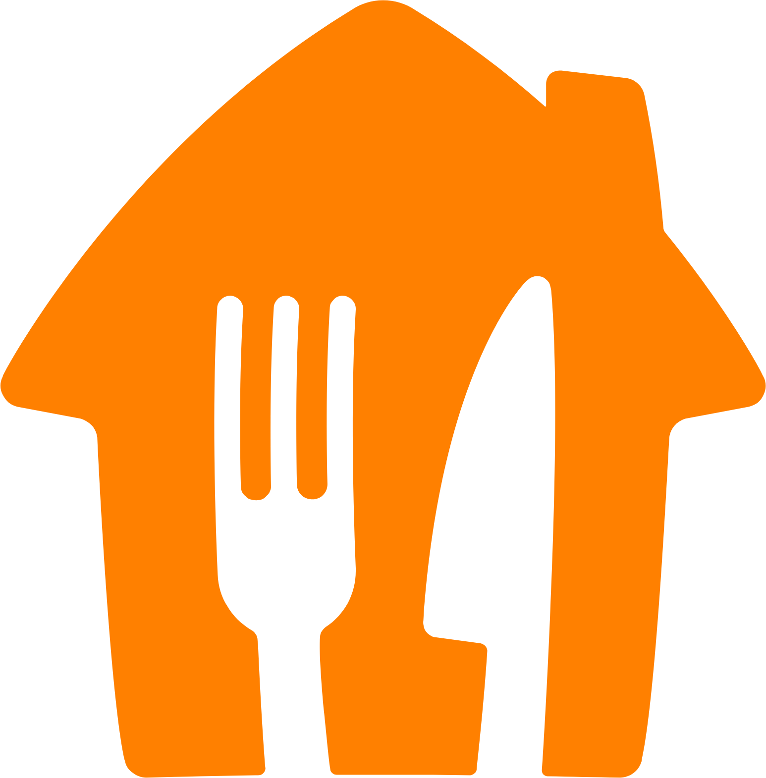 Just Eat Takeaway logo (transparent PNG)