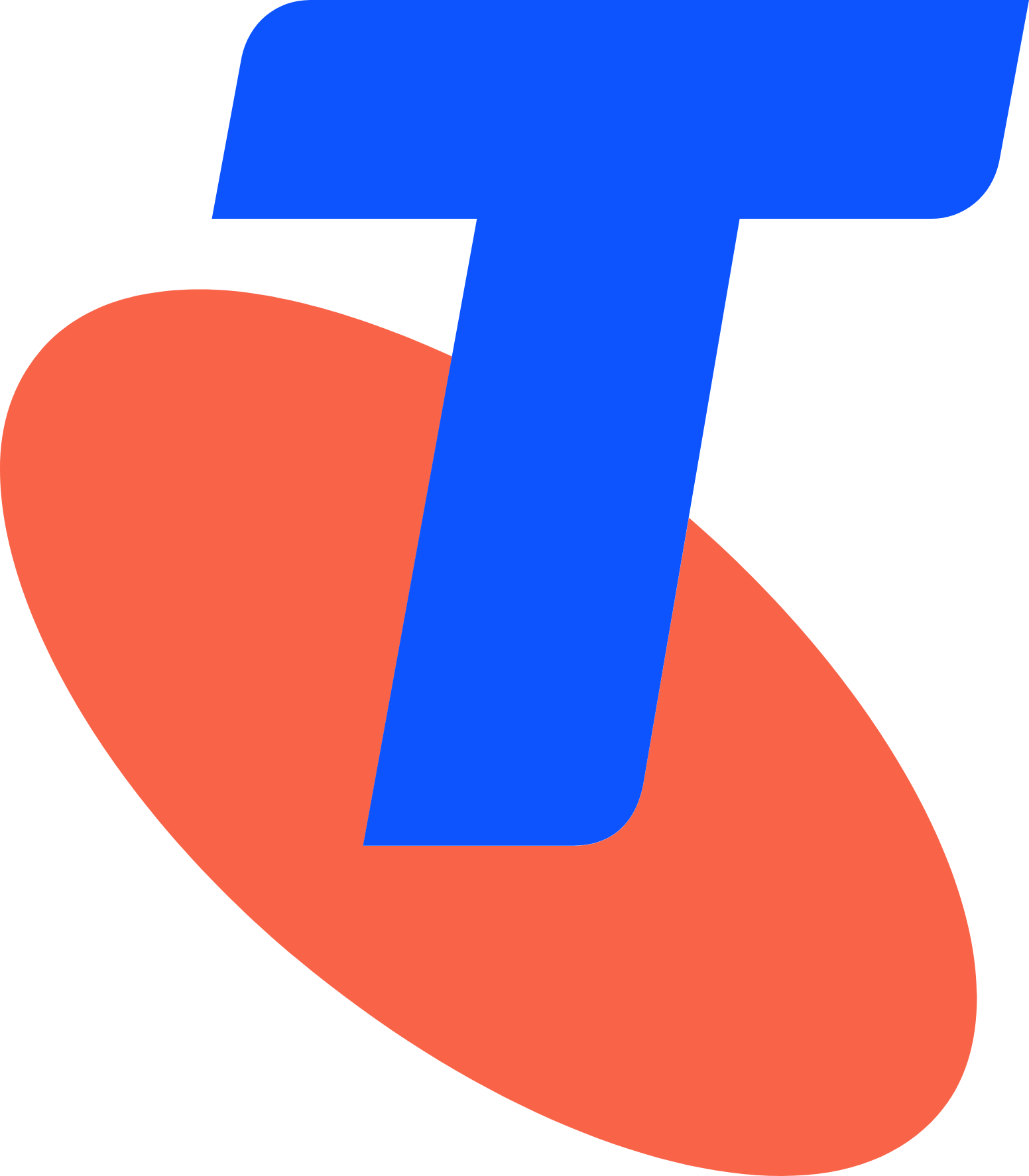 Telstra logo (transparent PNG)