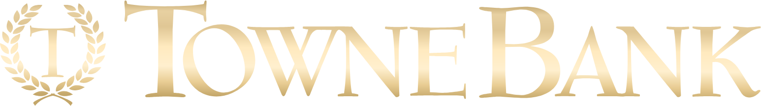 TowneBank
 logo fulle size on a dark background (transparent PNG)