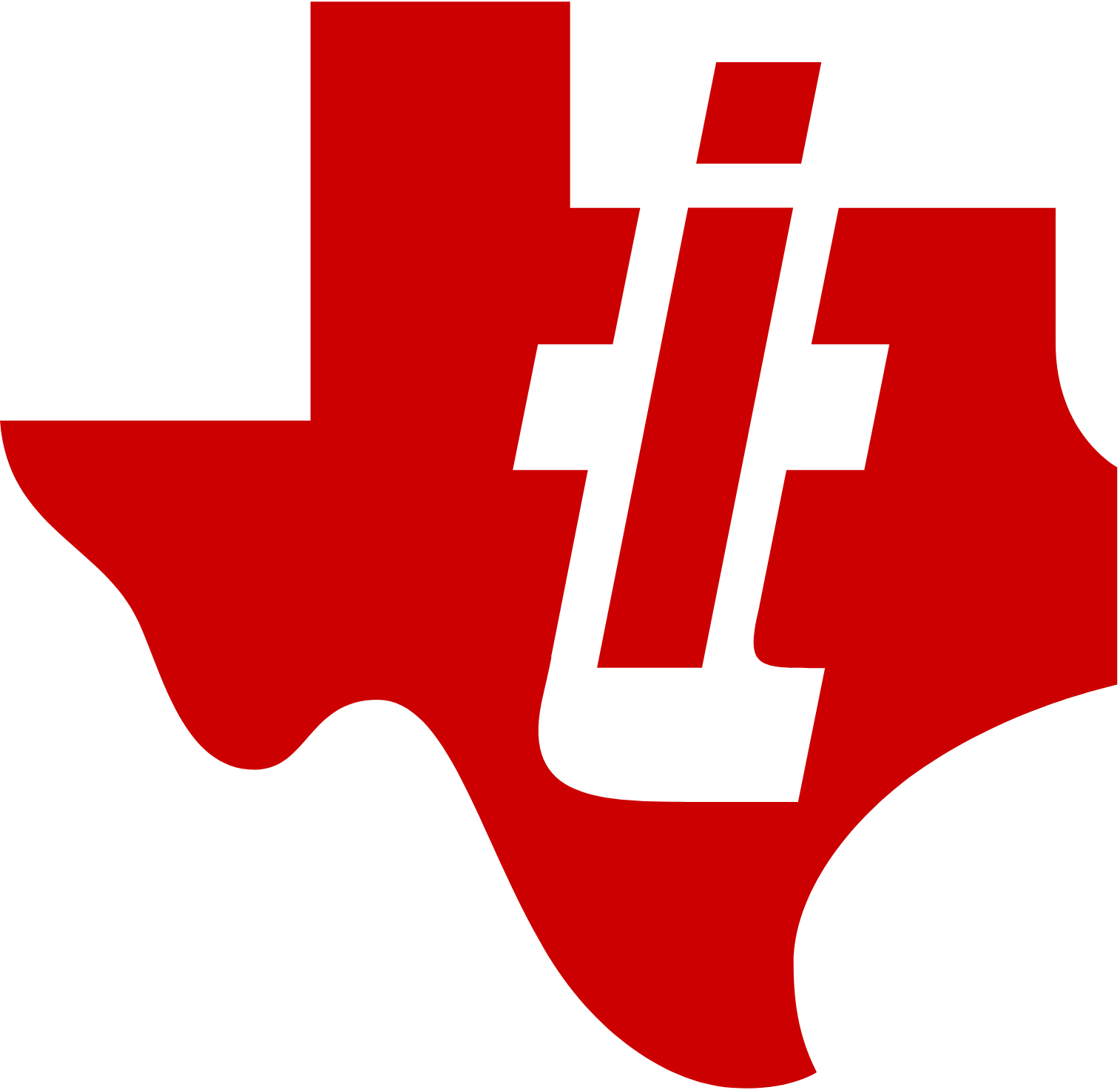 Texas Instruments Logo (transparentes PNG)