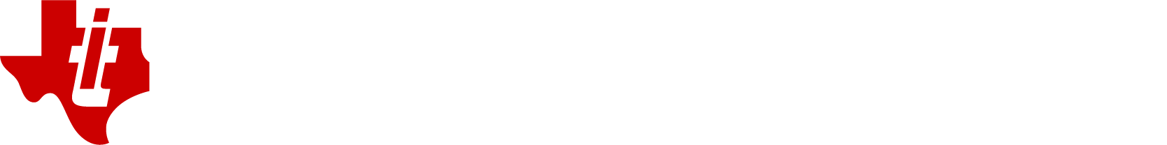 Texas Instruments logo large for dark backgrounds (transparent PNG)
