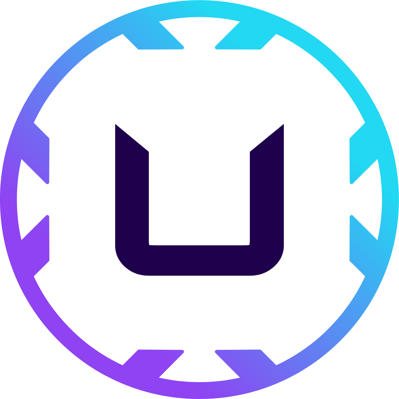 Upexi Logo (transparentes PNG)