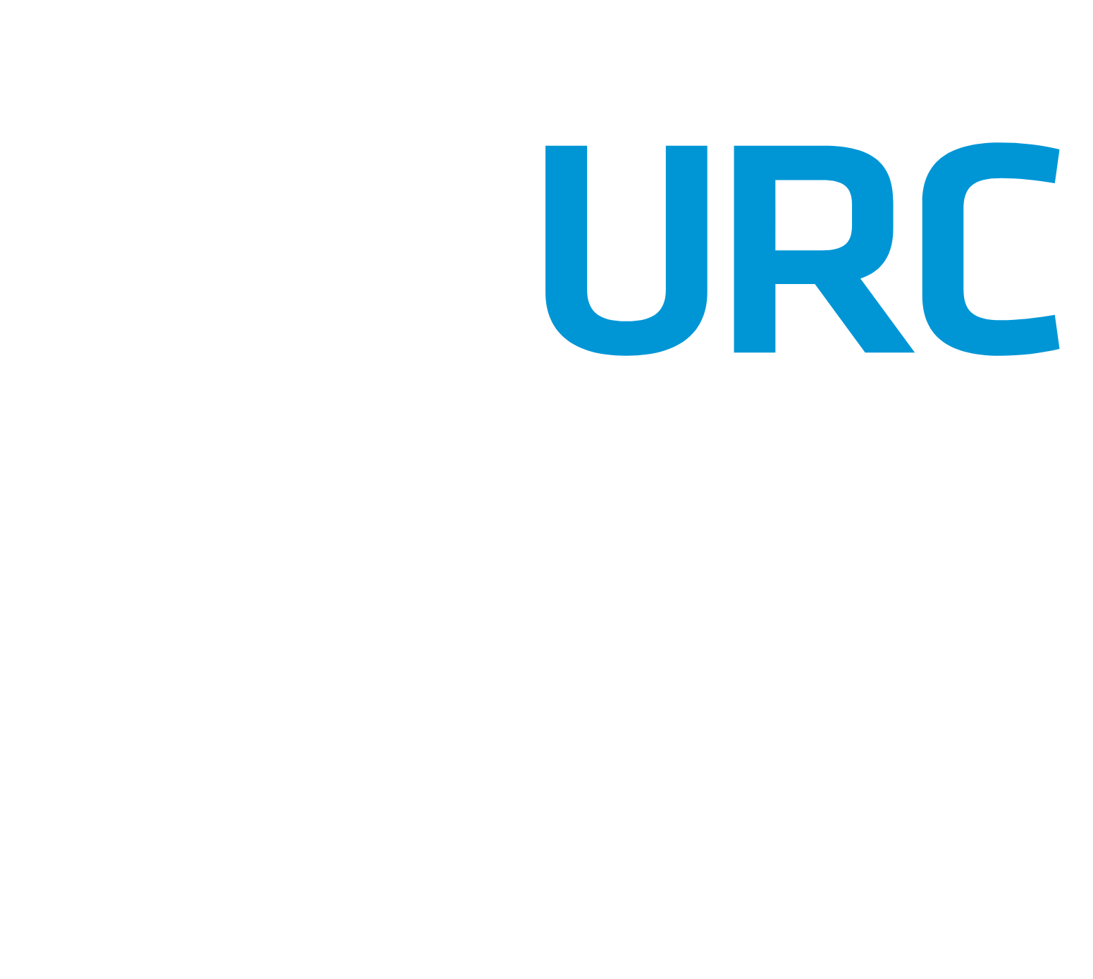 United Real Estate Company logo pour fonds sombres (PNG transparent)