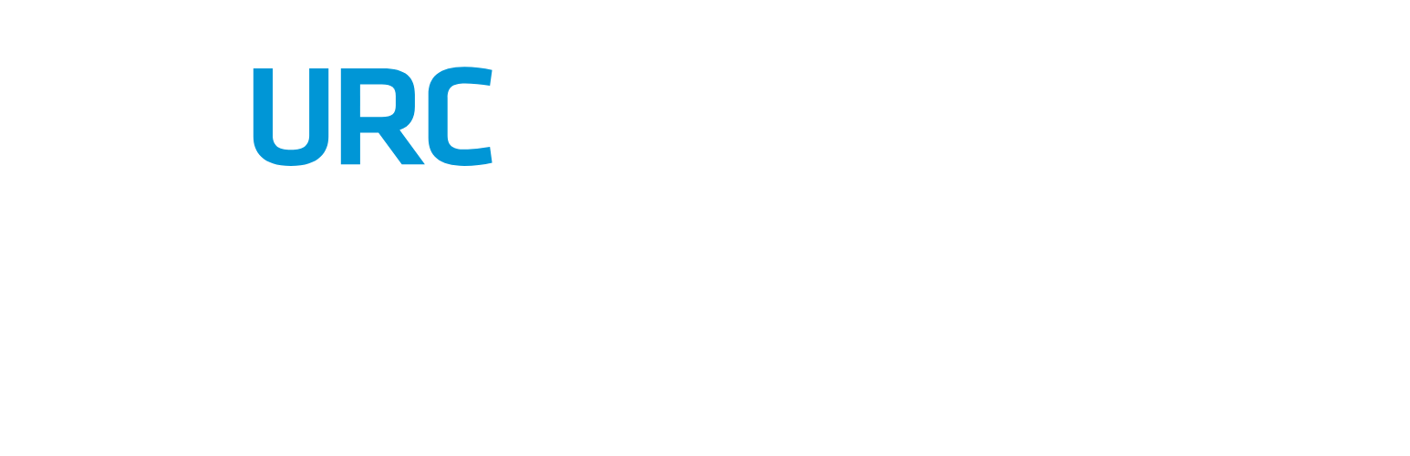 United Real Estate Company logo grand pour les fonds sombres (PNG transparent)