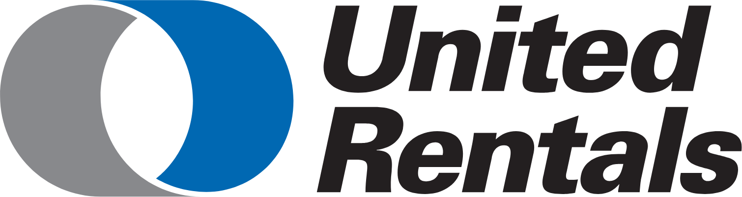 United Rentals
 logo large (transparent PNG)