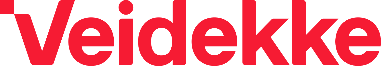 Veidekke logo large (transparent PNG)