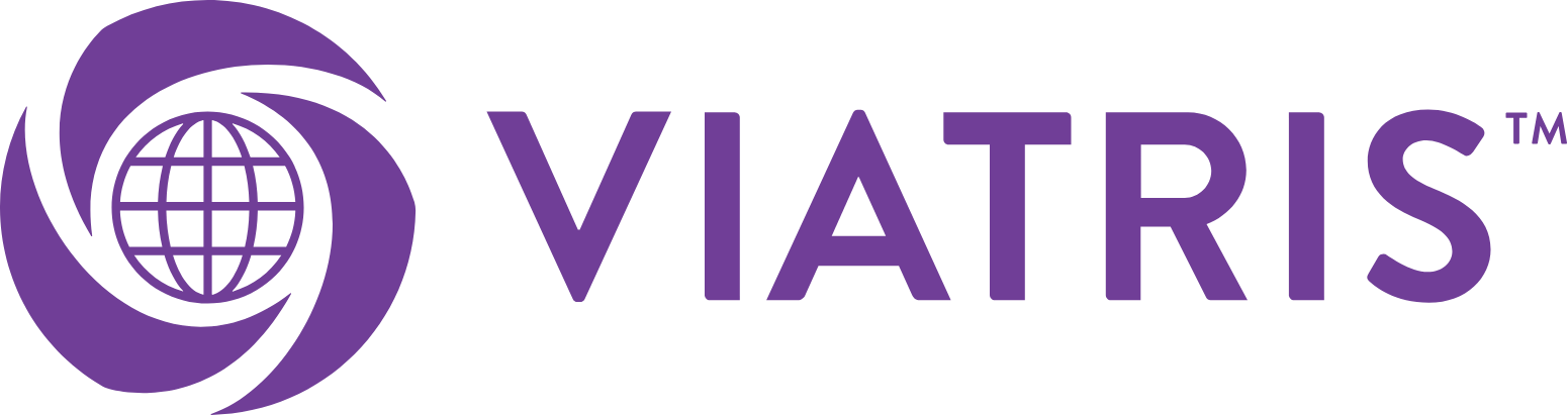 Viatris logo large (transparent PNG)