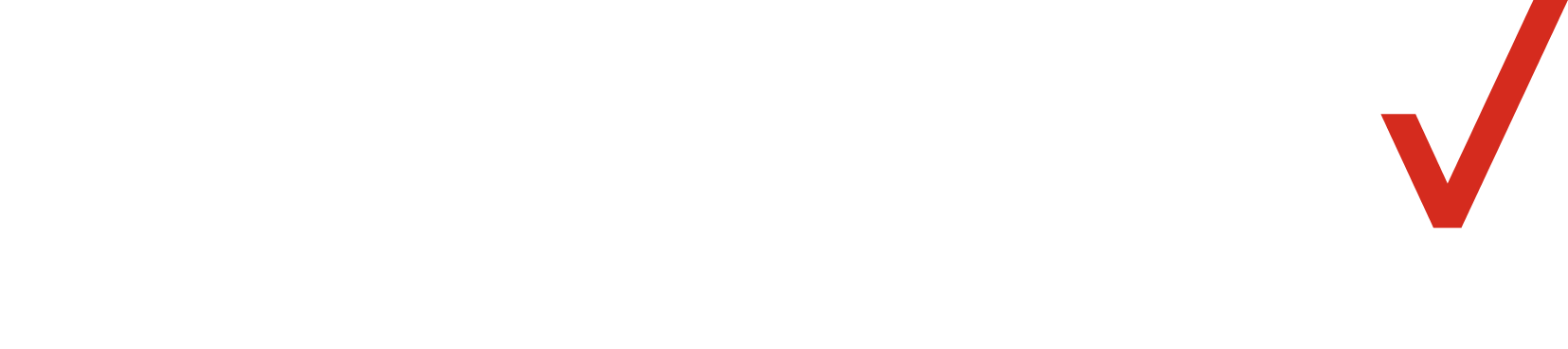 Verizon Logo groß für dunkle Hintergründe (transparentes PNG)