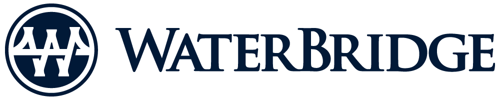 WaterBridge Infrastructure logo large (transparent PNG)