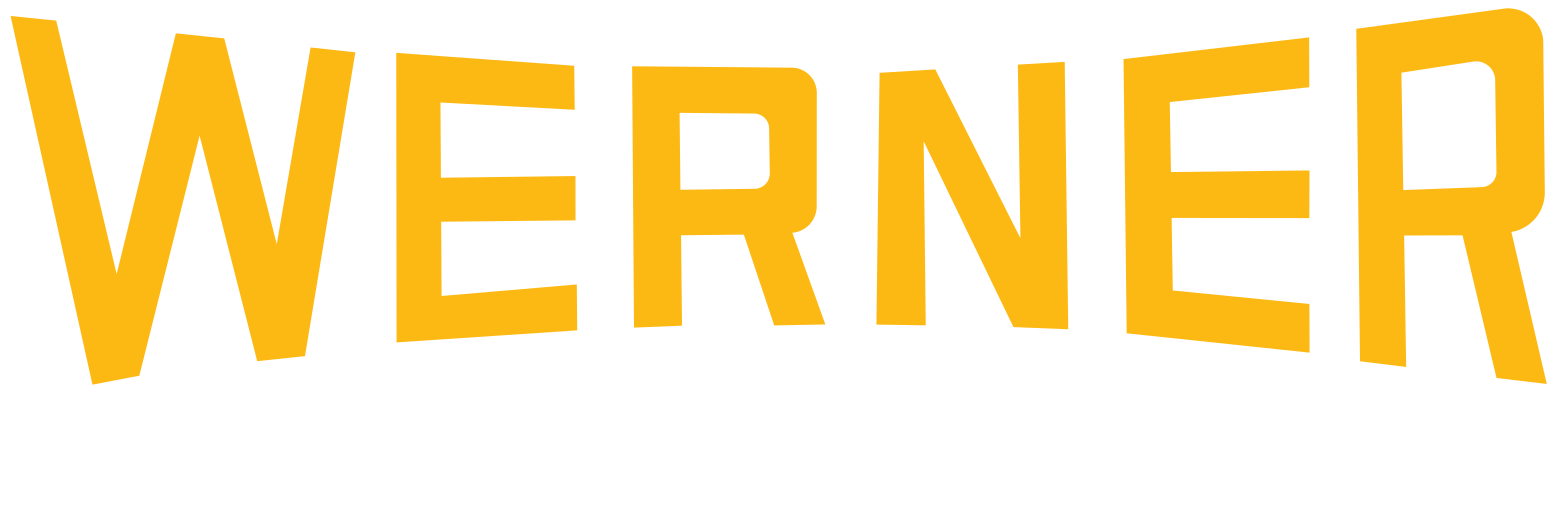 Werner Enterprises
 logo fulle size on a dark background (transparent PNG)