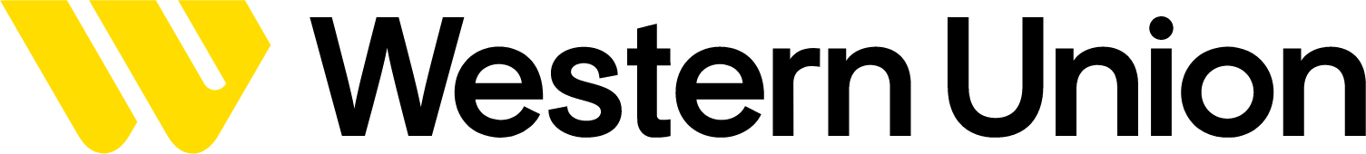 Western Union logo large (transparent PNG)